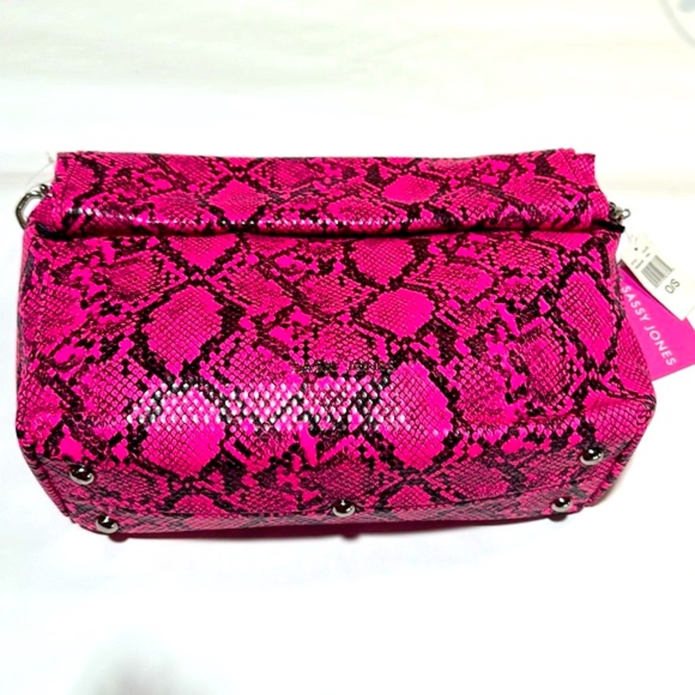 Pink Animal Print Sassy Jones Purse/Clutch